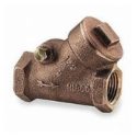 Bronze valve fitting with complex design, essential for sprinkler stop-and-waste valve maintenance at City Plumbing.