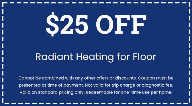 Discounts on Radiant Heating for Floor